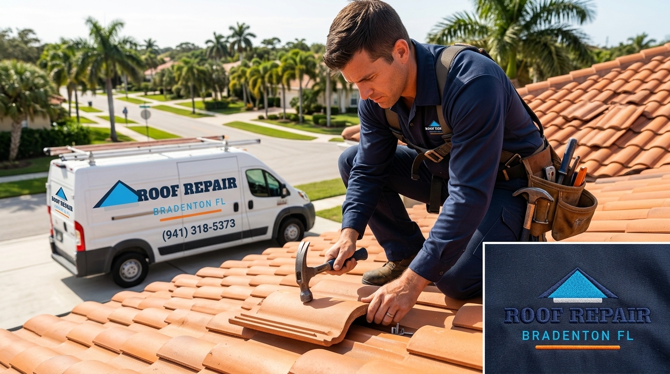Concrete and clay tile roof repair and replacement by Roof Repair Bradenton FL in Manatee County